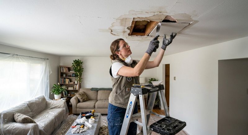 Apartment Ceiling Repair in Wilmington, NC