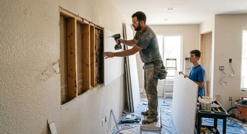 Drywall Renovation in Overland Park, KS